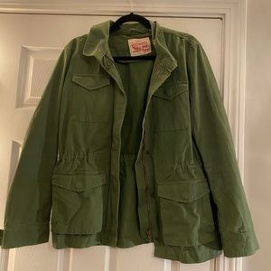 Levi Strauss and Co green jacket